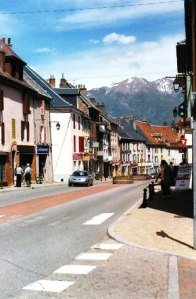 Street scene, La Mure.