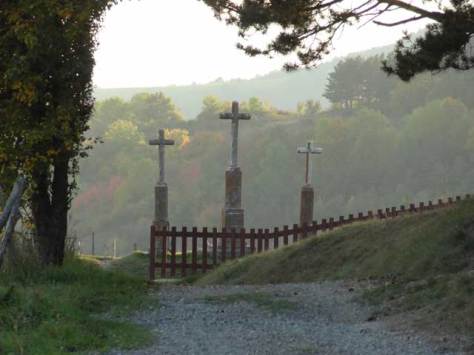 The Three Crosses, La Mure.