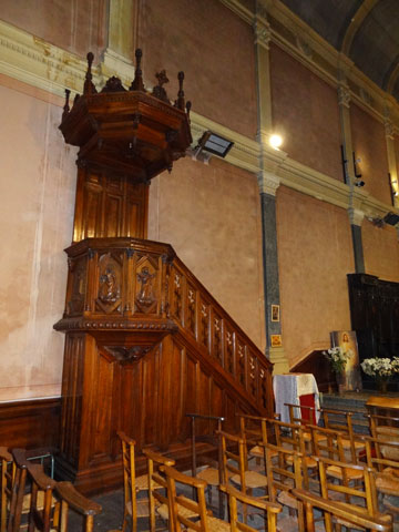 Pulpit, Adoration Chapel, Grenoble.