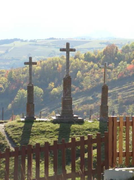 The Three Crosses, La Mure.