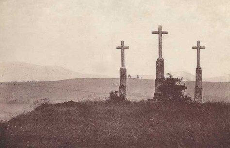 Le Calvaire, La Mure (from an old postcard).