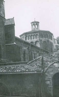Looking towards St Paul's Church, Lyon.