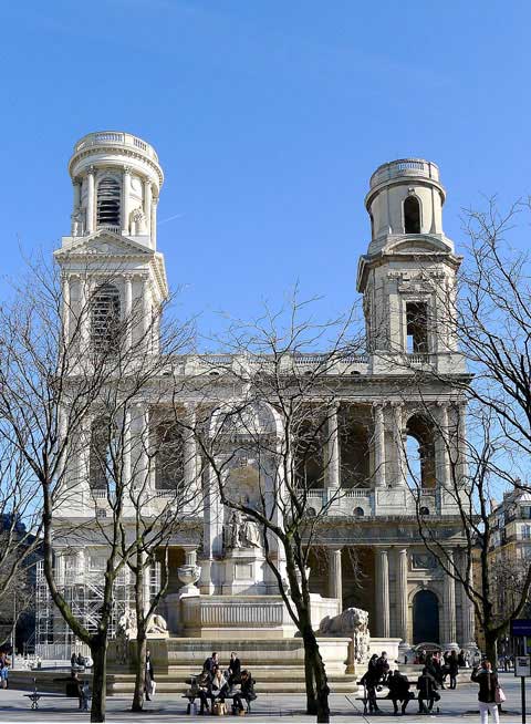 Saint-Sulpice, Paris. Saint-Sulpice, Paris.
