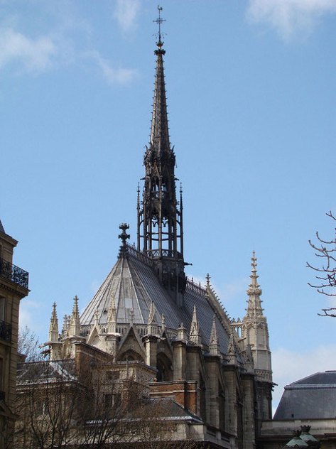 Exterior, Sainte-Chapelle.