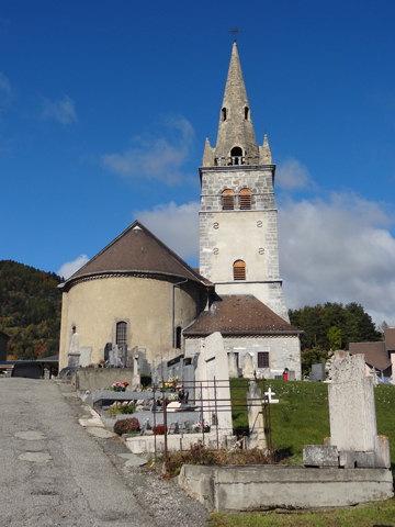 Rear view, Chapelle St Pierre-Julien Eymard, La Mure. Rear view, Chapelle St Pierre-Julien Eymard, La Mure.