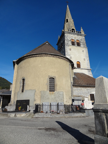 Rear view, Chapelle St Pierre-Julien Eymard, La Mure.